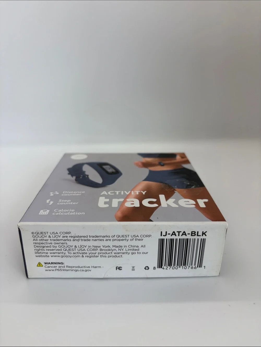 Black Activity Tracker Band - Fitness Wearable